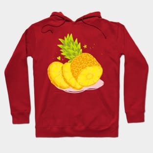 Pineapple Hand Drawn Chalk Hoodie